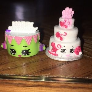 Two cake Shopkins